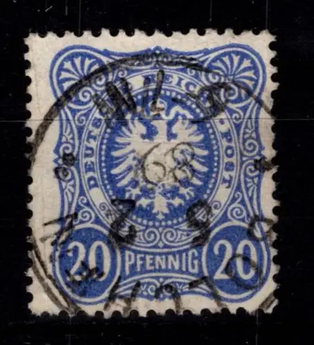 Deutsches Reich 42 c gestempelt geprüft #DER75