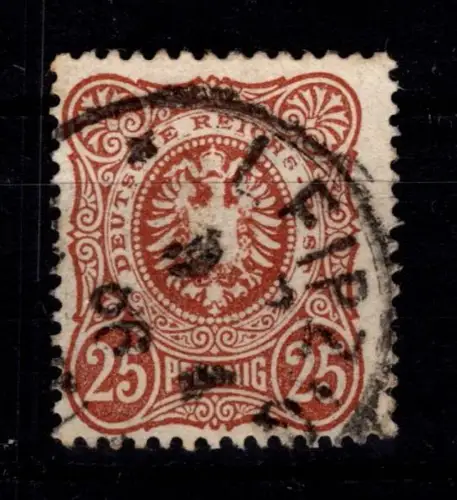 Deutsches Reich 43 b gestempelt geprüft Zenker BPP #DER73
