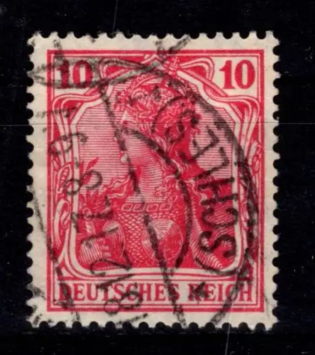 Deutsches Reich 86 II d gestempelt geprüft Jäschke L BPP #DER92