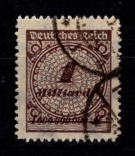 Deutsches Reich 325 B P gestempelt geprüft Infla Berlin #DES06