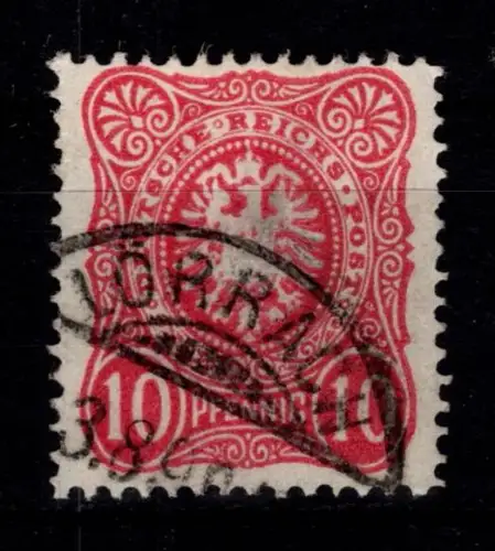 Deutsches Reich 41 b gestempelt geprüft Zenker BPP #DER76