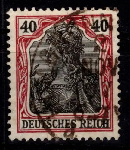 Deutsches Reich 90 II a gestempelt geprüft Jäschke BPP #DER84