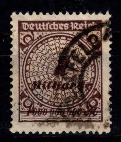 Deutsches Reich 325 W b gestempelt geprüft Infla Berlin #DER99