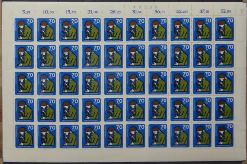 Bund 800-803 postfrisch als 50er Bögen #NM980