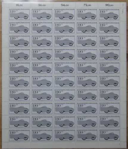 Bund 1168-1171 postfrisch als 50er Bögen #NM985