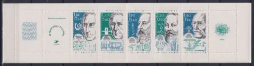 Frankreich 2532-2536 postfrisch als Markenheftchen #OK294