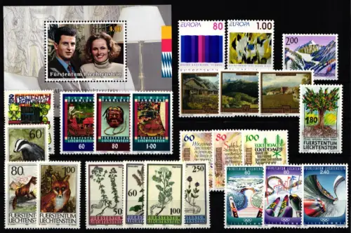 Liechtenstein Jahrgang 1993 postfrisch #KO471