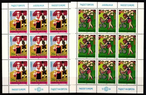 Jugoslawien 2066-2067 postfrisch als Kleinbögen #NM401