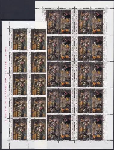 Vatikan 1133-1135 postfrisch als 10er Bogenteile #OM784