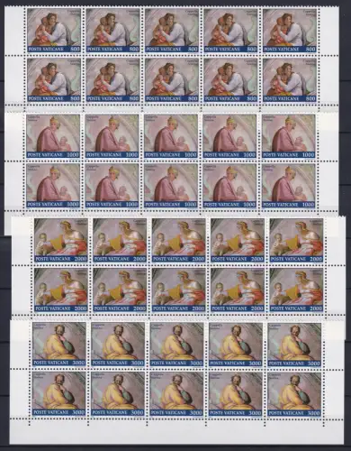 Vatikan 1023-1034 postfrisch als 10er Bogenteile #OM764