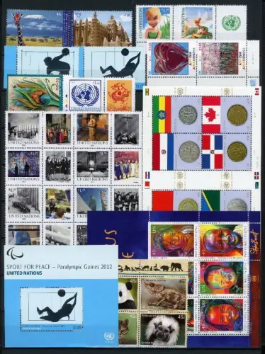 UNO New York Jahrgang 2012 postfrisch #IG852