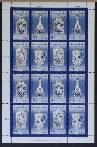 DDR ZD-Bogen 3241-3244 postfrisch mit DV 2 #NB158