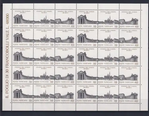Vatikan 1043-1045 postfrisch als ZD-Bogen #OM768