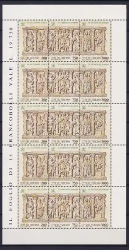 Vatikan 1090-1092 postfrisch als ZD-Bogen #OM778