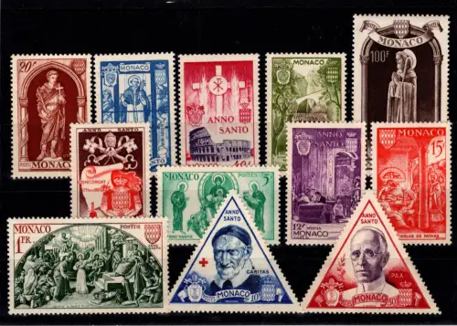 Monaco 429-440, Mi. Nr. 430 m. Falz postfrisch #OB369