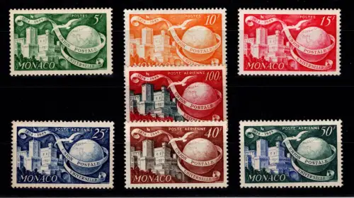Monaco 401-407 postfrisch #OB373