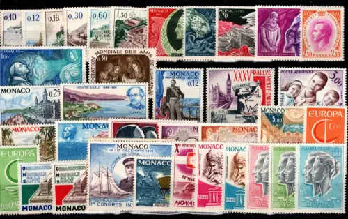 Monaco Jahrgang 1966 postfrisch #OB353