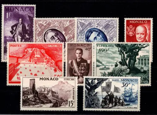 Monaco 527-535 postfrisch #OB363