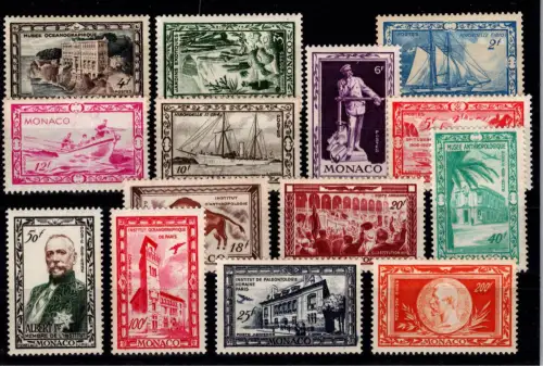 Monaco 357-370 postfrisch #OB375