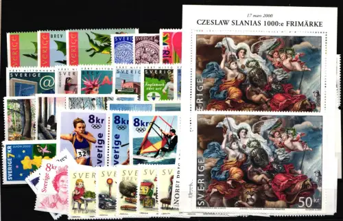 Schweden Jahrgang 2000 postfrisch #IJ762