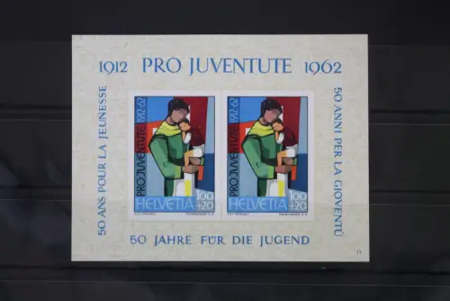 Schweiz Block 18 mit 763 postfrisch #UZ342