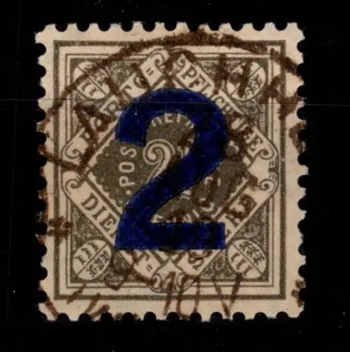 Württemberg 133 gestempelt geprüft Infla Berlin #DEK68