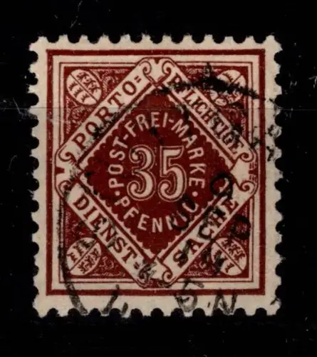 Württemberg 132 gestempelt geprüft Infla Berlin #DEK67