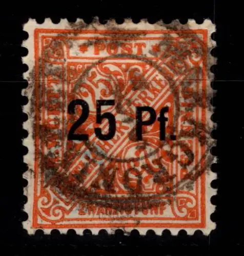 Württemberg 240 x gestempelt geprüft Infla Berlin #DEK92