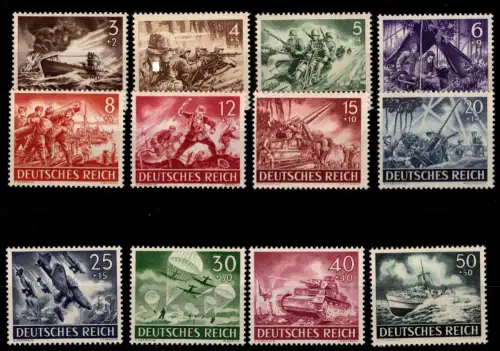 Deutsches Reich 831-842 postfrisch #OQ276