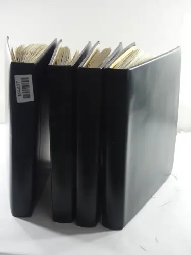 Großbritannien 1952-1993 gestempelt teilbesammelt im Safe Vordruck #MA437