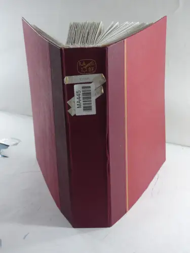 DDR dickes Lagerbuch ** und gestempelt auf Steckseiten im Binder #MA445