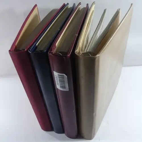 Europa Cept ab 1956-1990 ** besammelt in 4 Safe Vordruck-Alben #MA460