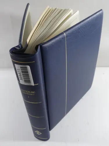 BRD Bund anfangs mit Falz später postfrisch im Leuchtturm Binder #MA471