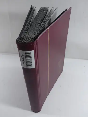 BRD Bund anfangs mit Falz später postfrisch im Einsteck-Album #MA475