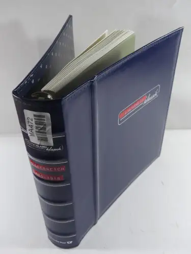 Österreich Leuchtturm Vordruck 1850-1930 im Leuchtturm Binder #MA472