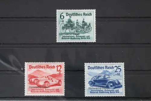 Deutsches Reich 695-697 mit Falz #WC183