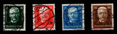 Deutsches Reich 403-406 gestempelt #DFV59