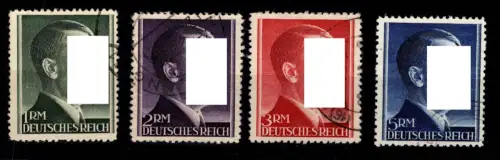 Deutsches Reich 799 A- 802 A gestempelt #DFV71