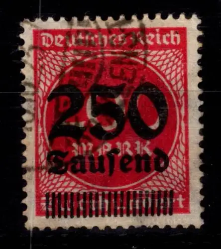 Deutsches Reich 292 gestempelt geprüft Infla Berlin #DGJ01
