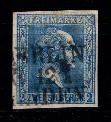 Preußen 11 b gestempelt Stempel Magdeburg, tiefst geprüft Flemming BPP #DGI20