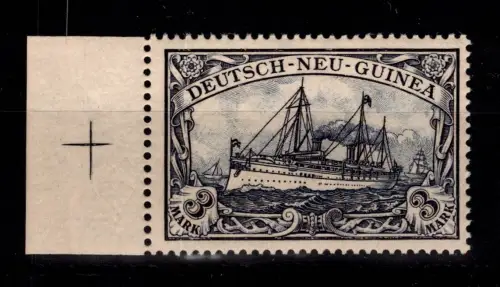 Deutsche Kolonien Deutsch-Neuguinea 18 postfrisch vom Seitenrand #DFN43