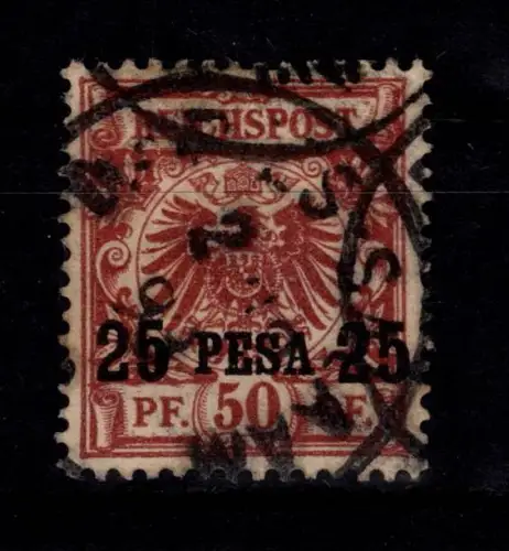 Deutsche Kolonien Ostafrika 5 gestempelt #DFN83