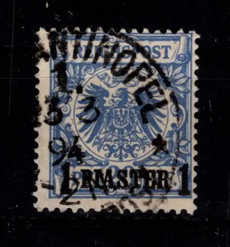 Deutsche APA Türkei 8 bb gestempelt tiefst geprüft Jäschke BPP #DFM79