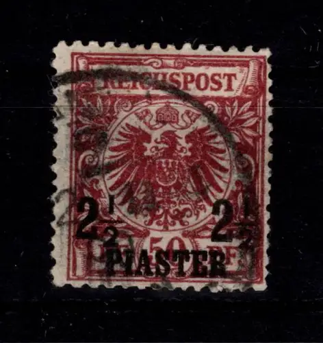 Deutsche APA Türkei 10 b gestempelt tiefst geprüft Steuer VÖB #DFM80