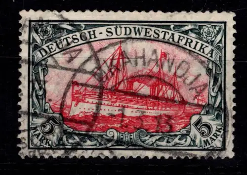 Deutsche Kolonien Südwestafrika 32 Ab gestempelt u.a. geprüft Bothe BPP #DFO70