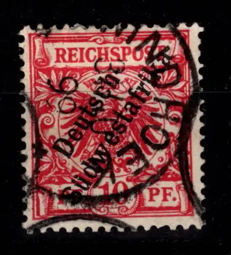 Deutsche Kolonien Südwestafrika 7 gestempelt #DFO89