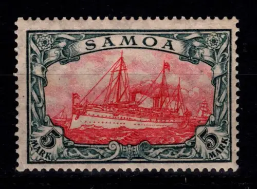 Deutsche Kolonien Samoa 23 postfrisch etwas fleckig #DFS49