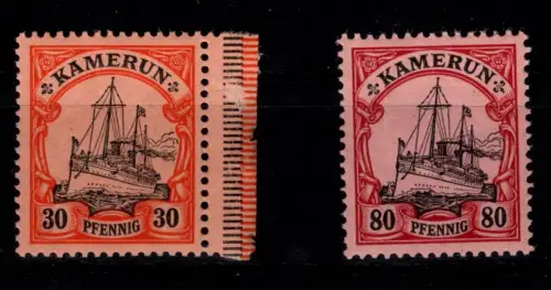 Deutsche Kolonien Kamerun 11, 15 postfrisch #DGC42