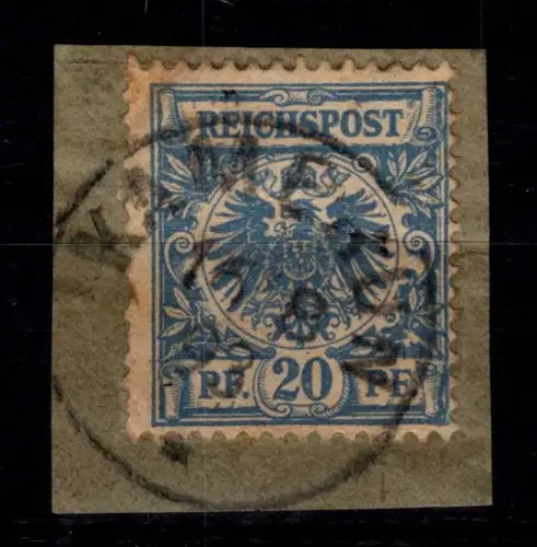 Deutsche Kolonien Kamerun V 48 gestempelt Zahnmängel, etwas fleckig #DGC25