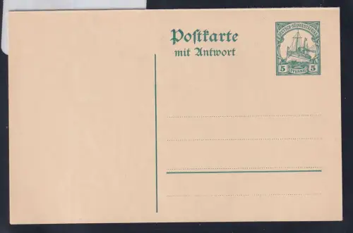 Deutsche Kolonien Deutsch-Südwestafrika P 20 als Ganzsache ungebraucht #DGE81